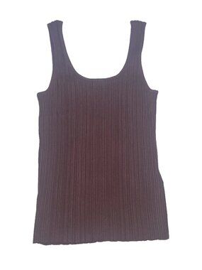 Madewell The Signature Knit Scoopneck Sweater Tank Size XS NWT Wine Burgandy